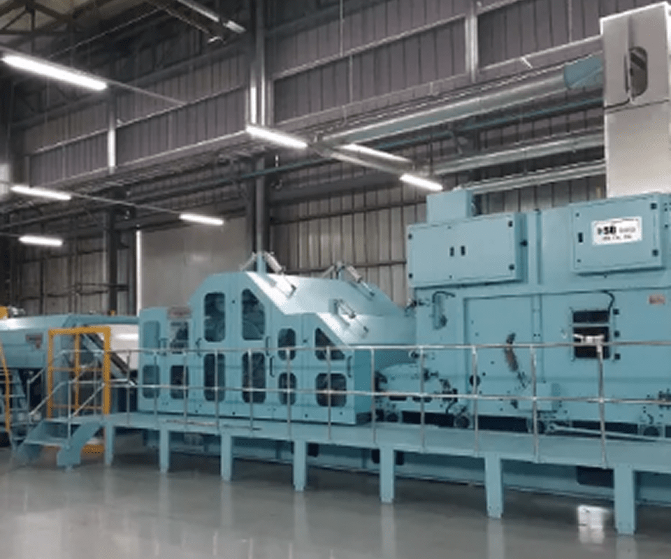 不織布機械 (韓国製) ライン一式